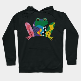 Geometric Frog Hoodie